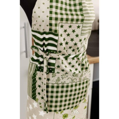 Фартух Прованс Печворк зелений (031642)