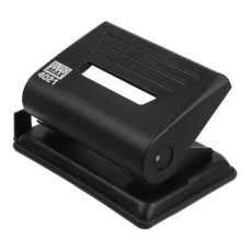 Діркопробивач Buromax пластиковий, до 12 аркушів, 120 х 80 х 65 мм, чорний (BM.4021-01)