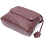 Сумка Grande Pelle Крос-боді з натуральної шкіри Бордова (11653)