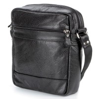 Сумка Shvigel Шкіряна Чорна (00791)