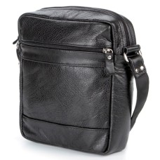 Сумка Shvigel Шкіряна Чорна (00791)