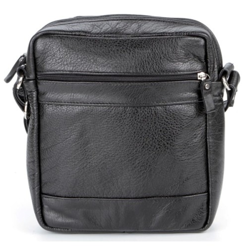 Сумка Shvigel Шкіряна Чорна (00791)