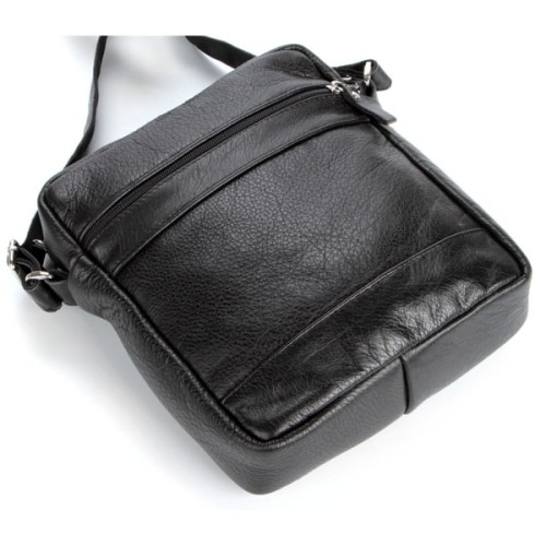 Сумка Shvigel Шкіряна Чорна (00791)