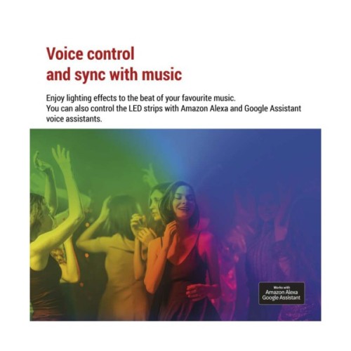 Світлодіодна стрічка EMOS ZPW313I NEON white 3 m 24 Вт RGBIC WiFi (ZPW313I)