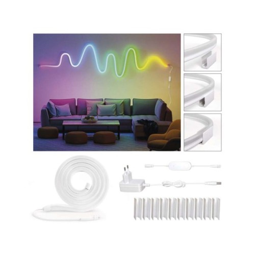 Світлодіодна стрічка EMOS ZPW313I NEON white 3 m 24 Вт RGBIC WiFi (ZPW313I)