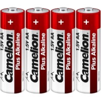 Батарейка Camelion AA LR6 Plus Alkaline (Shrink) * 4 (LR6-SP4)
