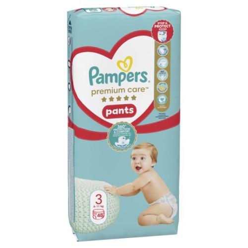 Підгузки Pampers Premium Care Pants Midi Розмір 3 (6-11 кг) 48 шт (8001090759795)
