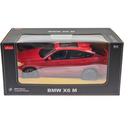Радіокерована іграшка Rastar BMW X6 1:14 червоний (99260 red)