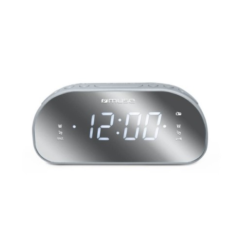Настільний годинник Muse радіо-годинник дзеркальний (M-170 CMR)