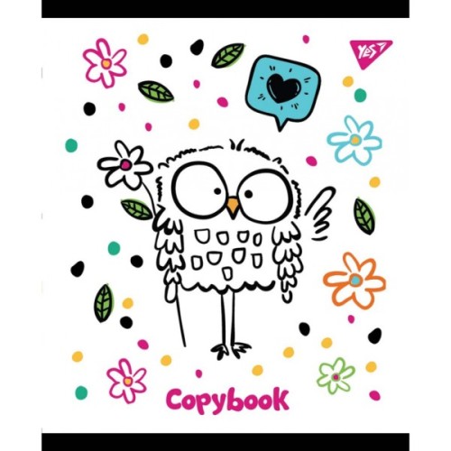 Зошит Yes А5 Sketch Animals 18 аркушів клітинка (765193)