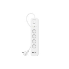 Мережевий фільтр живлення Belkin 4хТипE, 16А, USB-A/USB-C 18Вт, 2м (SRB001CA2M)