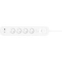 Мережевий фільтр живлення Belkin 4хТипE, 16А, USB-A/USB-C 18Вт, 2м (SRB001CA2M)