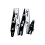 Ремінь для гітари Fender Strap 2" Weighless Running Logo Black/White (229406)
