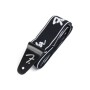 Ремінь для гітари Fender Strap 2" Weighless Running Logo Black/White (229406)
