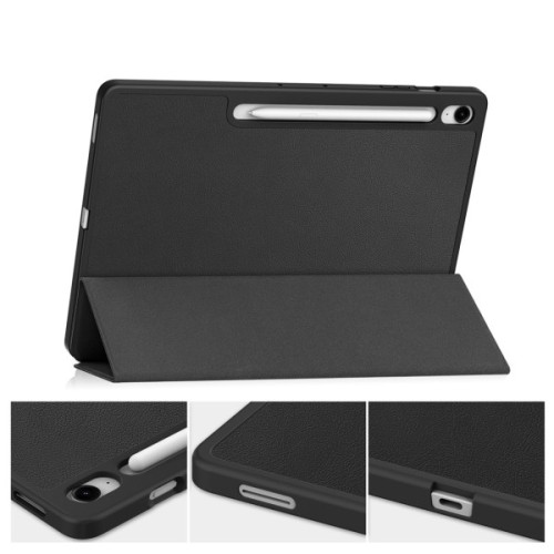 Чохол до планшета BeCover Flexible TPU Mate Samsung Galaxy Tab S10 FE Plus (SM-X620/SM-X626) 13.1" Black (715595)