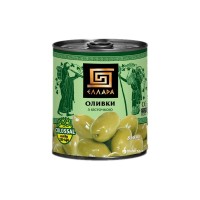 Овочева консервація Ellada Colossal Оливки з кісточкой 850 мл ж/б ключ (4820186140224)