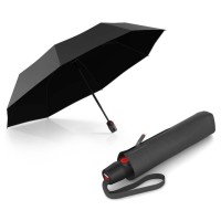 Парасоля Knirps T.200 Dark Grey Black HeatShield автомат складана (Kn95-3201-08002)