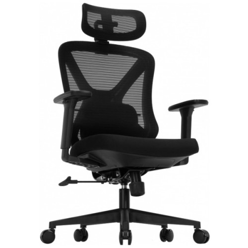 Офісне крісло GT Racer B-5759 Black/Black
