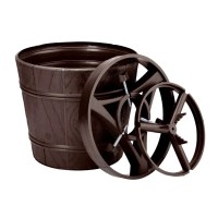 Підставка для ялинки Form-plastic PLANET 2, plastic, 17 L bucket shape, brown (5907474317854)