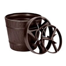 Підставка для ялинки Form-plastic PLANET 2, plastic, 17 L bucket shape, brown (5907474317854)