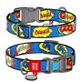 Нашийник для тварин WAUDOG Nylon "ВАУ" пластиковий фастекс XXL (284-0087)