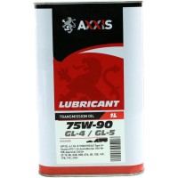 Трансмісійна олива AXXIS 75W-90 GL-4/GL-5 1л (AX-2060)