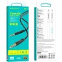 Кабель мультимедійний 3.5mm M to 3.5mm M 1.0m black BOROFONE (6974443389166)