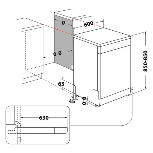 Посудомийна машина Whirlpool W7F HP33 A