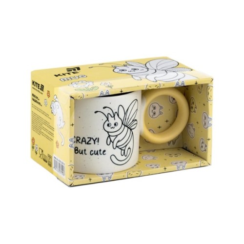 Чашка Kite 370 мл Crazy cat (K25-220-5)