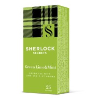 Чай Sherlock Secrets Green Lime & Mint зелений 25х1.8 г (shs.01725)