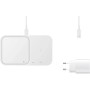 Зарядний пристрій Samsung Duo 15W wirh Power Adapter White (EP-P5400TWEGEU)