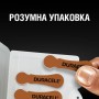 Батарейка Duracell для слухових апаратів розмір 312, 6 шт. в упаковці (5007516/5011449)