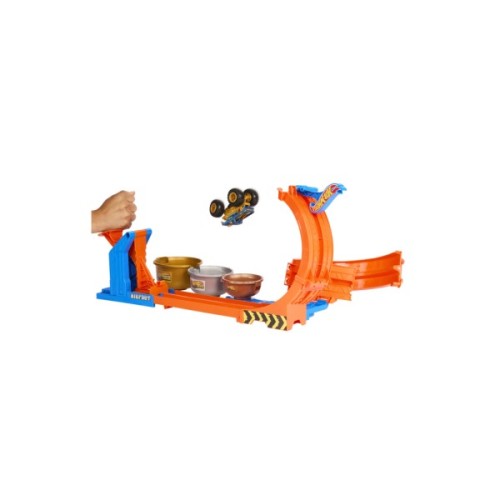 Автотрек Hot Wheels Monster Trucks Петлі та трюки (JBX64)