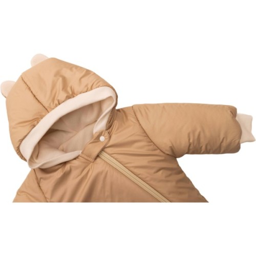 Комбінезон дитячий HAPPY TOT утеплений на блискавці (755-62-beige)