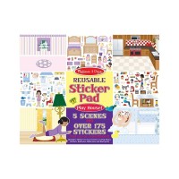 Набір для творчості Melissa&Doug многоразовые наклейки "Мой дом" (MD14197)