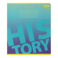 Зошит ZiBi предметний GRADIENT 48 аркушів клітинка, історія (ZB.1702-17)