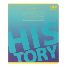 Зошит ZiBi предметний GRADIENT 48 аркушів клітинка, історія (ZB.1702-17)