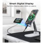 Дата кабель USB-C to USB-C 1.2m PD100W digital display silicone Choetech (XCC-1064)