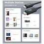 Дата кабель USB-C to USB-C 1.2m PD100W digital display silicone Choetech (XCC-1064)