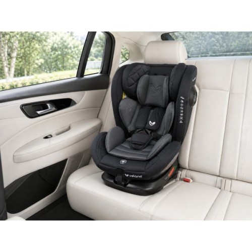 Автокрісло Velano Aura 360° i-Size 40150 см, ISOFIX, grey (48416)
