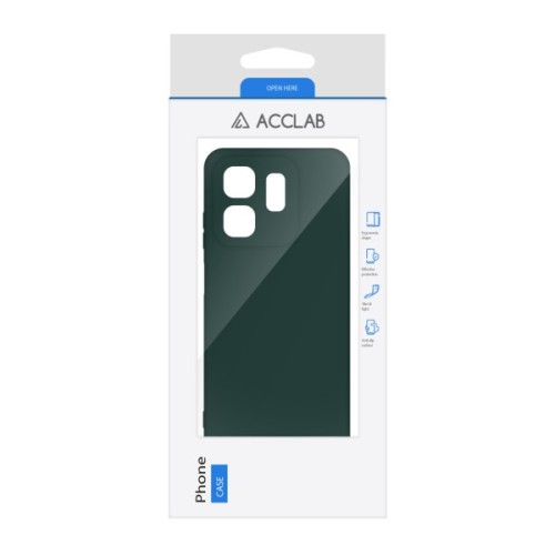 Чохол до мобільного телефона ACCLAB SoftShell Infinix Smart 9 Dark Green (1283126611698)