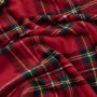 Плед Ardesto Christmas Flannel 160х200см, 100% поліестер, клітинка, червоний (ART0133PB)