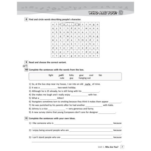 Робочий зошит Англійська мова. 9 клас. До підручника О. Д. Карпюк - С.В. Мясоєдова Ранок (9786170938251)