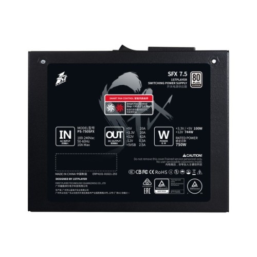 Блок живлення 1stPlayer 750W PS-750SFX (SFX-PLT-750-BK-EU)
