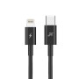 Дата кабель USB-C to Lightning 1.0m 20W CL-07B Black Grand-X (CL-07B)