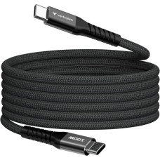 Дата кабель USB-C to USB-C 1.2m Magnetic 100W black Verbatim (31863)