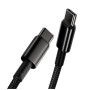 Дата кабель USB-C to USB-C 1.0m 100W black Baseus (CATWJ-01)