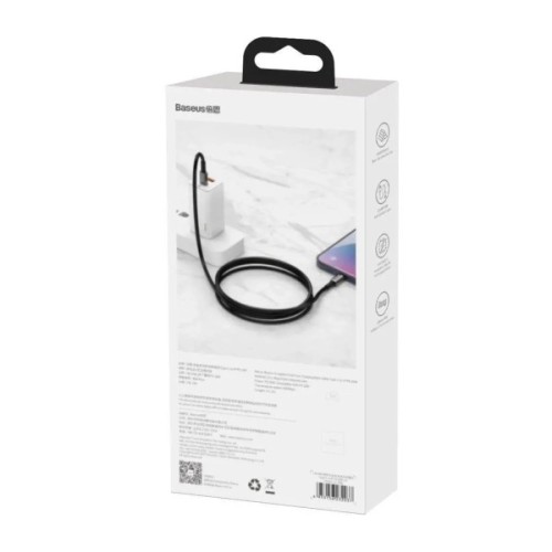 Дата кабель USB-C to USB-C 1.0m 100W black Baseus (CATWJ-01)