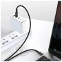Дата кабель USB-C to USB-C 1.0m 100W black Baseus (CATWJ-01)