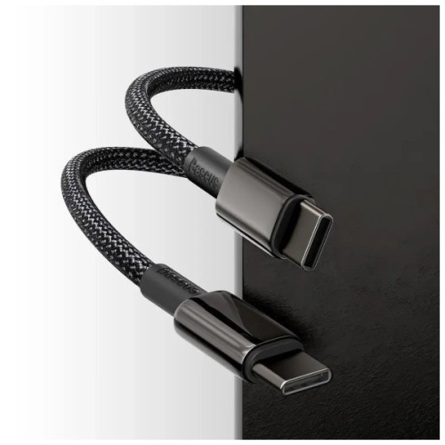 Дата кабель USB-C to USB-C 1.0m 100W black Baseus (CATWJ-01)